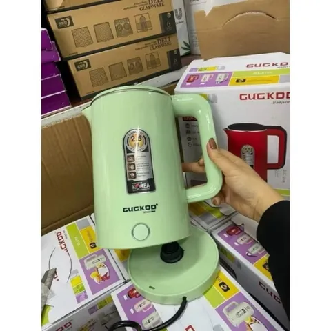 Bình Siêu Tốc 2.5L Cuckoo Gugkdo GD-ST20 - Ruột Inox 304 Siêu Bền, Công Suất 1500W Đun Nhanh, Đủ Màu Pastel