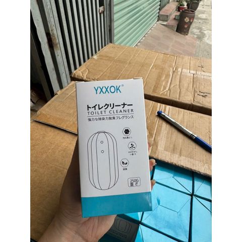 Chai Thả Bồn Cầu YXXOK Nhật Bản 250g - Chất Tẩy Rửa Toilet Khử Mùi Hôi, Kháng Khuẩn, Tự Động Làm Sạch Đánh Bay Vết Bẩn