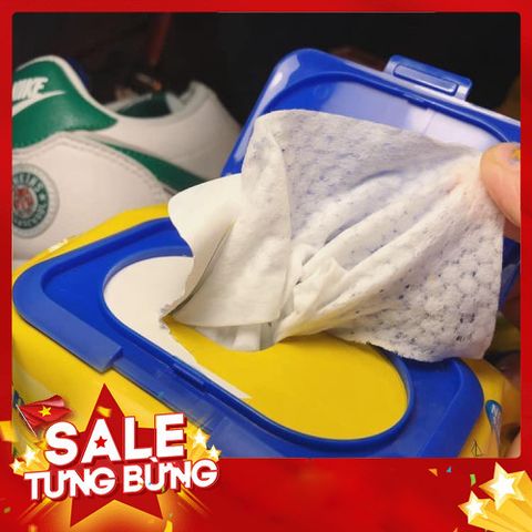 Giấy lau giầy thần thánh Sneaker giúp loại bỏ vết bẩn nhanh chóng
