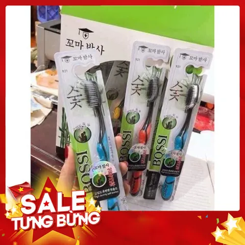 Sét 3 Bàn Chải Than Tre - Bảo Vệ Răng Miệng, Thân Thiện Với Môi Trường