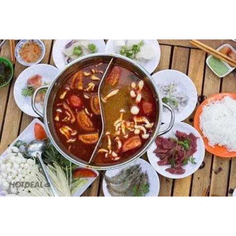 [Thanh Lý Xả Kho] Nồi Lẩu 2 Ngăn Inox Mới 100%, Nồi Lẩu Hai Vị Uyên Ương Size Lớn Dùng Cho Mọi Loại Bếp Tiện Lợi