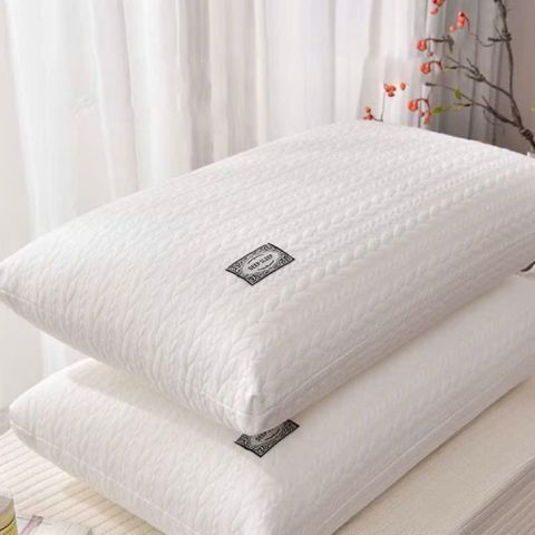 Combo 2 Ruột Gối Nằm Cao Cấp DEEP SLEEP - Cặp Gối Ngủ Chống Đau Vai Gáy, Bông Đậu Nành Kháng Khuẩn Ép Chân Không