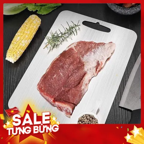 Thớt inox kháng khuẩn 2in1 là giải pháp tối ưu thay thế cho thớt gỗ truyền thống