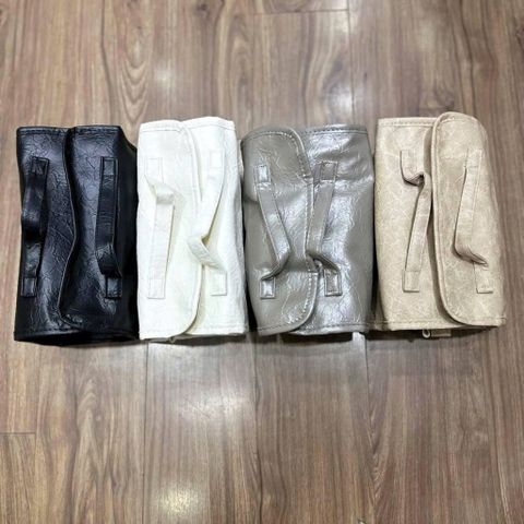 Túi Đựng Mỹ Phẩm 4 Trong 1 Cao Cấp - Túi Cuộn Trang Điểm Tách Rời Thông Minh Chống Thấm Nước Cho Du Lịch