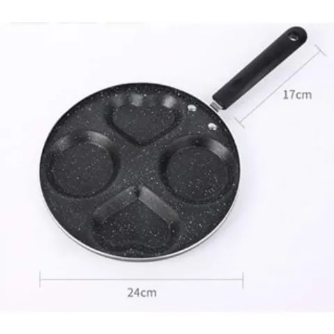 Chảo Chiên Ốp Trứng 4 Ngăn Chống Dính - Dùng Được Bếp Từ