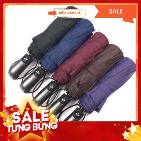 Dù Nhật tự động 2 chiều - ô cầm tay tự bung và gấp gọn