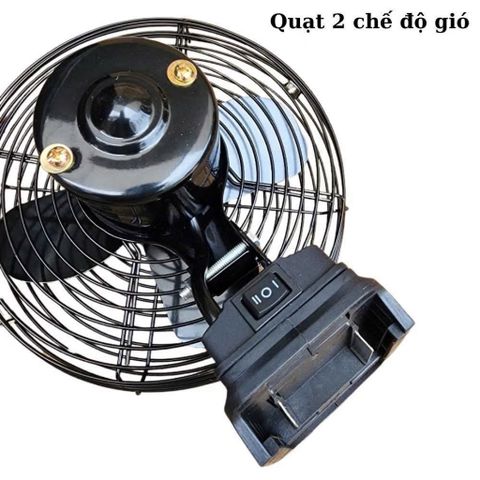 Quạt Tích Điện Mini 12V Siêu Mát – Quạt Sạc Pin Dùng Khi Mất Điện, Quạt Bàn Tiện Lợi Kèm Pin Và Sạc
