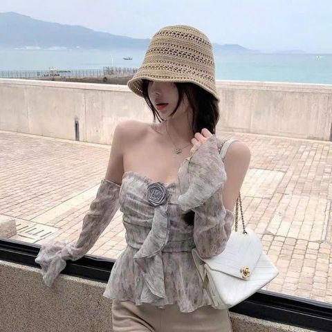 Mũ Bucket Len Dệt Kim Nữ Họa Tiết Hàn Quốc - Nón Tai Bèo Len Mềm Thoáng Khí Nhiều Màu Thời Trang Xu Hướng Mới