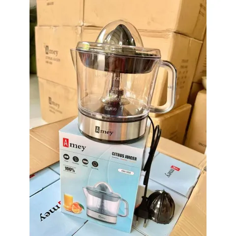 Máy Vắt Cam Điện Amey 700ml – Máy Ép Cam Tự Động, Vắt Nhanh Ít Bã, Dễ Vệ Sinh, Dụng Cụ Ép Trái Cây Gia Đình
