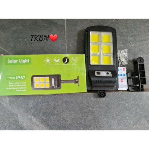 Đèn LED Năng Lượng Mặt Trời Cảm Biến Chuyển Động – Đèn Treo Tường Ngoài Trời Chống Nước, Có Remote Điều Khiển