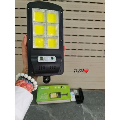 Đèn LED Năng Lượng Mặt Trời Cảm Biến Chuyển Động – Đèn Treo Tường Ngoài Trời Chống Nước, Có Remote Điều Khiển