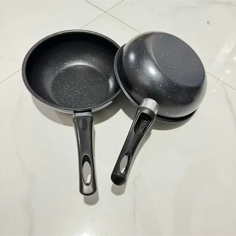 Chảo Chống Dính Sâu Lòng 20cm - Siêu Bền, Dùng Cho Mọi Loại Bếp