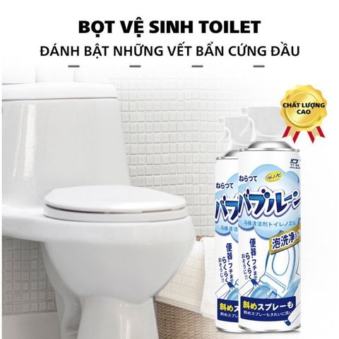 Chai Xịt Bọt Khử Mùi Nhà Vệ Sinh 500ml - Hiệu Quả Khử Mùi Nhanh Chóng