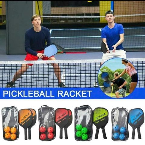 Bộ Vợt 2 Pickleball + 4 Quả Bóng Pickleball - Dụng Cụ Thể Thao Chất Lượng Cao