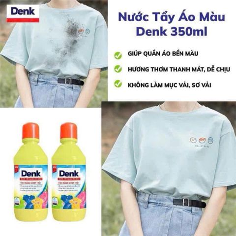 Lọ Tẩy Mốc Quần Áo Denclin Trắng Màu 350g - Giải Pháp Hiệu Quả Cho Quần Áo Của Bạn