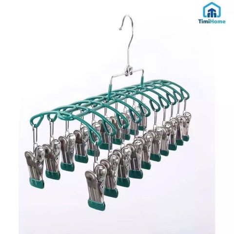 Móc Chùm 20 Móc Kẹp Phơi Đồ Lót Tiện Lợi - Giải Pháp Thông Minh Cho Không Gian Sống