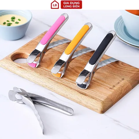 Kẹp Gắp Nóng Inox Chống Nóng An Toàn - Dụng Cụ Nấu Ăn Tiện Lợi Mẫu Mới