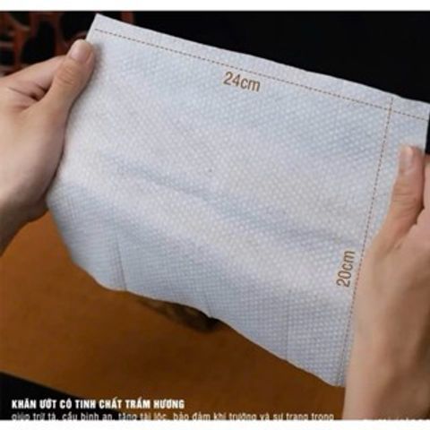 Gói Lau Bàn Thờ Bao Sái Hương Trầm Tự Nhiên - Vệ Sinh Tâm Linh Sạch Sẽ