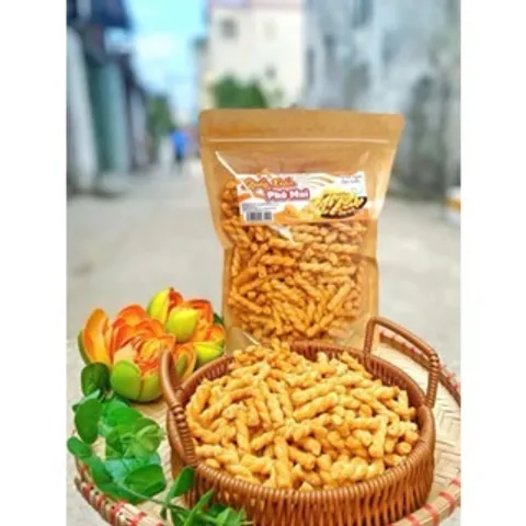 Quẩy xoắn phô mai gói 500g giòn tan thơm béo ăn là nghiền Snack Hot Trend 2025