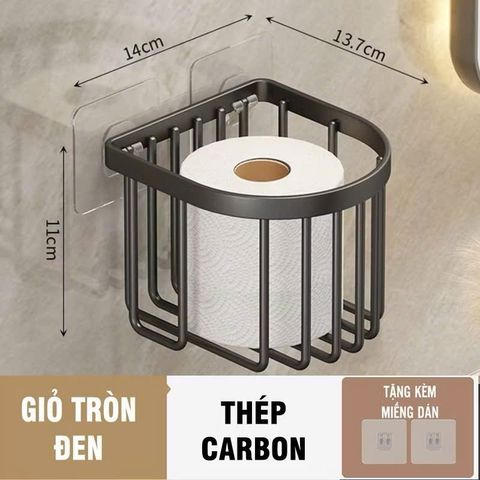 Giỏ treo giấy vệ sinh bằng nhôm không han rỉ