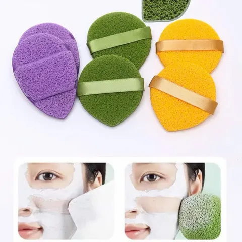 Bộ Sản Phẩm 3 Bông Mút Bọt Biển Rửa Mặt - Dụng Cụ Chăm Sóc Da Hiệu Quả