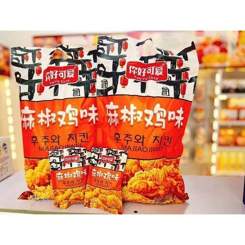Snack Đùi Gà Chiên Giòn Vị Gà Cay Nhẹ 360g – Bim Bim Đùi Gà Giòn Tan Ăn Vặt Nội Địa Trung – Đồ Ăn Vặt Hot Trend