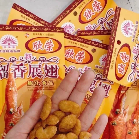 Bimbim Snack Cánh Gà Bịch To 318g - Gồm 18 Gói Nhỏ Tiện Lợi Cho Mọi Dịp