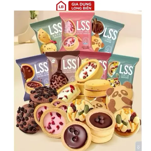 Bánh Quy Socola Bơ Sữa LSS Nội Địa Trung - Mix 4 Vị Ngon Lạ
