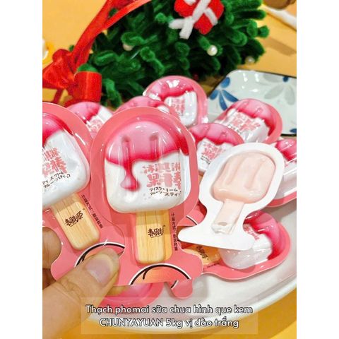 Thạch Trái Cây 3D Hình Thù Gói - Ngon Miệng và Đầy Màu Sắc
