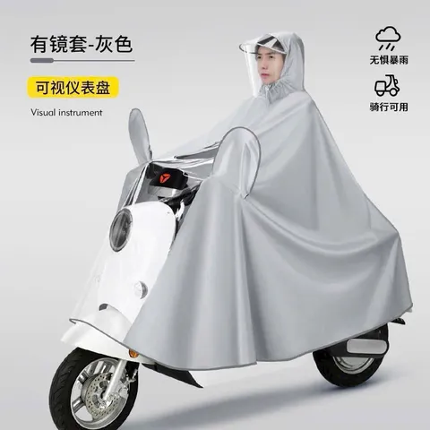 Áo Mưa Choàng Size To Đủ Màu - Chất Liệu Vải Dù Không Thấm Nước