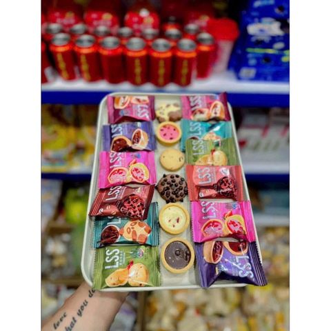 Bánh Quy Socola Bơ Sữa LSS Nội Địa Trung - Mix 4 Vị Ngon Lạ