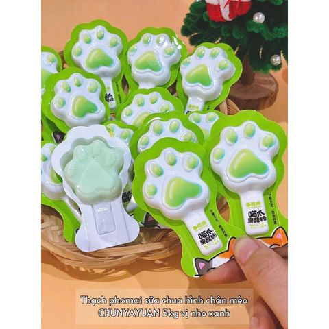 Thạch Trái Cây 3D Hình Thù Gói - Ngon Miệng và Đầy Màu Sắc