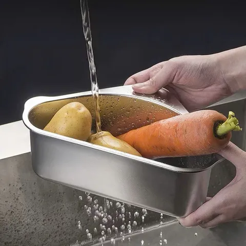 Giỏ Lọc Rác Inox - Bền Bỉ, Tiện Lợi Cho Không Gian Bếp