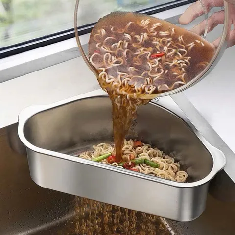 Giỏ Lọc Rác Inox - Bền Bỉ, Tiện Lợi Cho Không Gian Bếp