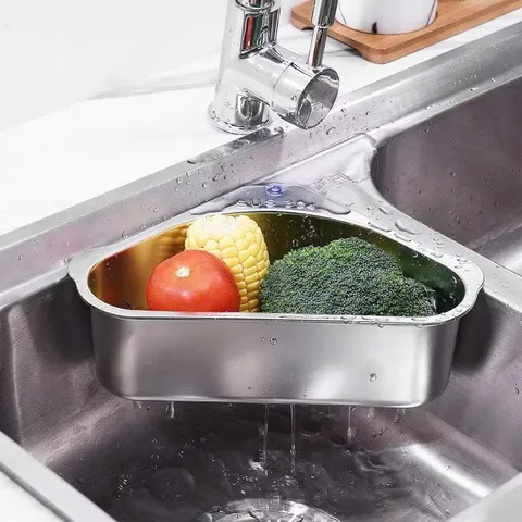 Giỏ Lọc Rác Inox - Bền Bỉ, Tiện Lợi Cho Không Gian Bếp