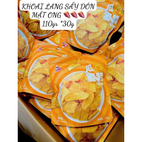 Khoai Lang Mật Chiên Giòn Kailiyou 110g - Giòn Ngon và Hấp Dẫn