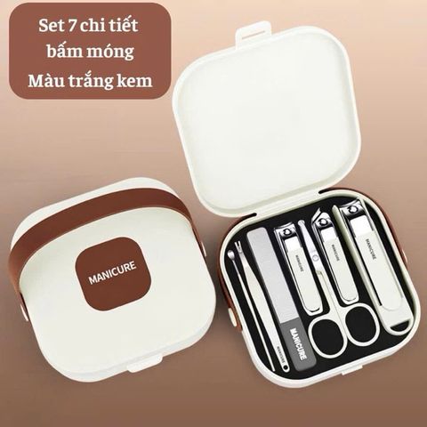 Bộ Bấm Móng Tay 8 Món Kèm Hộp - Tiện Lợi và Sang Trọng