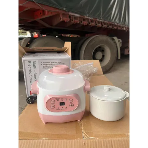 Nồi Hầm Cháo Chậm Cách Thủy 1L Cao Cấp - Bản Tiếng Trung Tiện Lợi Bảo Hành 1 Năm