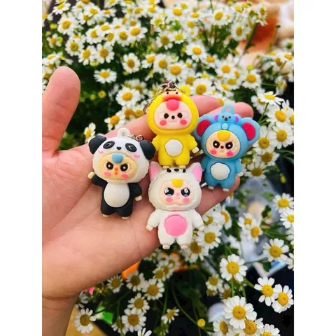 Hộp 24 Móc Khoá Babythree Blindbox - Bé Ba Dễ Thương, Bất Ngờ