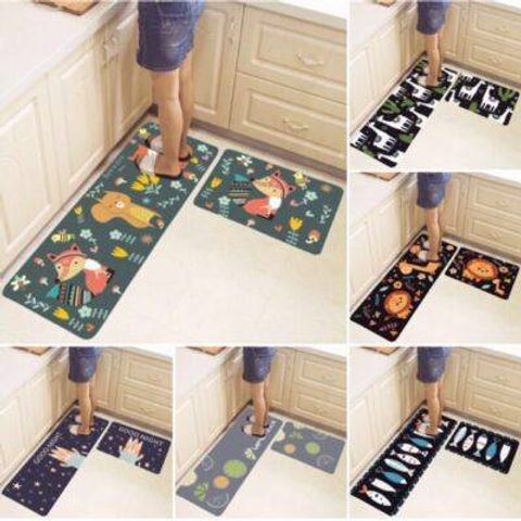 Combo 2 thảm bếp mẫu mới 2 size