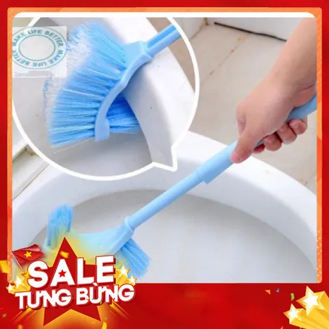Chổi Cọ Vệ Sinh Toilet 2 Đầu - Tiện Lợi, Đa Năng và Hiệu Quả