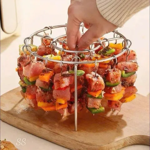 Dụng cụ xiên thịt nướng cho nồi chiên không dầu 24 xiên
