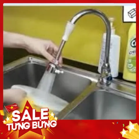 Vòi Xịt Tăng Áp Rửa Bát Xoay 360 Độ Kiểu Mới - Tiện Lợi và Hiệu Quả