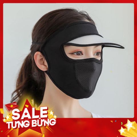Khẩu Trang Chống Nắng Chống Tia UV 3in1 - Bảo Vệ Toàn Diện Cho Làn Da