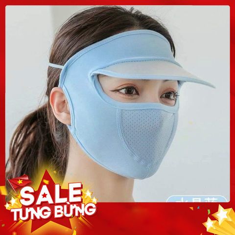 Khẩu Trang Chống Nắng Chống Tia UV 3in1 - Bảo Vệ Toàn Diện Cho Làn Da