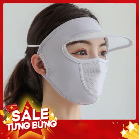 Khẩu Trang Chống Nắng Chống Tia UV 3in1 - Bảo Vệ Toàn Diện Cho Làn Da
