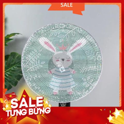 Lưới bọc quạt size to giữ an toàn cho bé