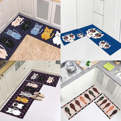 Combo 2 Tấm Thảm Lót Chân - Chống Trượt, Sang Trọng và Tiện Lợi