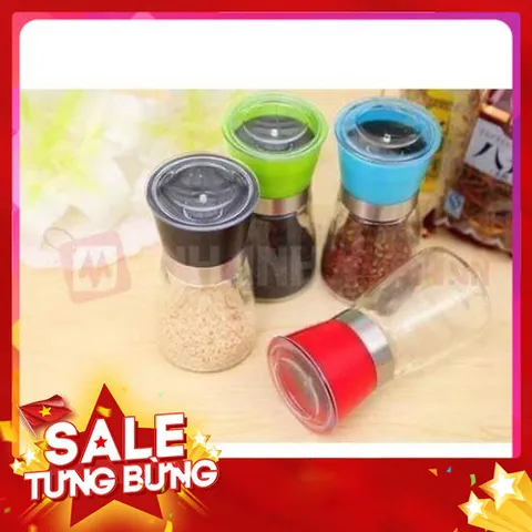 Dụng Cụ Xay Tiêu Lắp Nhựa Tiện Lợi - Dễ Dàng Sử Dụng