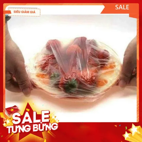 Sét 200 Túi Bọc Thực Phẩm Tiện Dụng - An Toàn, Dễ Dàng Bảo Quản